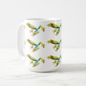 Red eyed tree frogs kaffeetasse (Vorderseite Links)