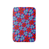 Red Fabrics Blume Muster Badematte (Vorderseite Vertikal)