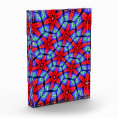 Red Fabrics Blume Muster Fotoblock (Links)
