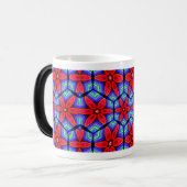 Red Fabrics Blume Muster Verwandlungstasse (Vorderseite Links)
