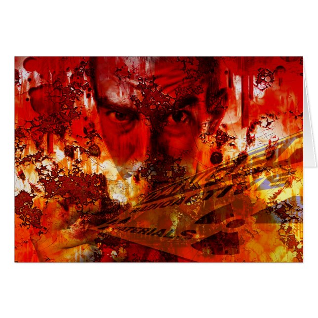 Red Face Graffiti (Vorderseite (Horizontal))