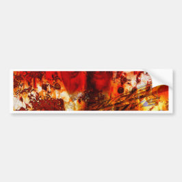 Red Face Graffiti Autoaufkleber