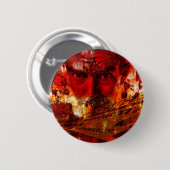 Red Face Graffiti Button (Vorne & Hinten)