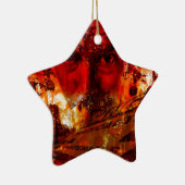 Red Face Graffiti Keramik Ornament (Rechts)