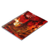 Red Face Graffiti Notizblock (Linke Seite)