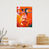 Red Face Poster (Küche)