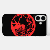 Red Fairy Black Background Case-Mate iPhone Hülle (Rückseite (Horizontal))