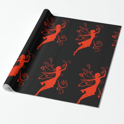 Red Fairy Geschenkpapier (Ungerollt)