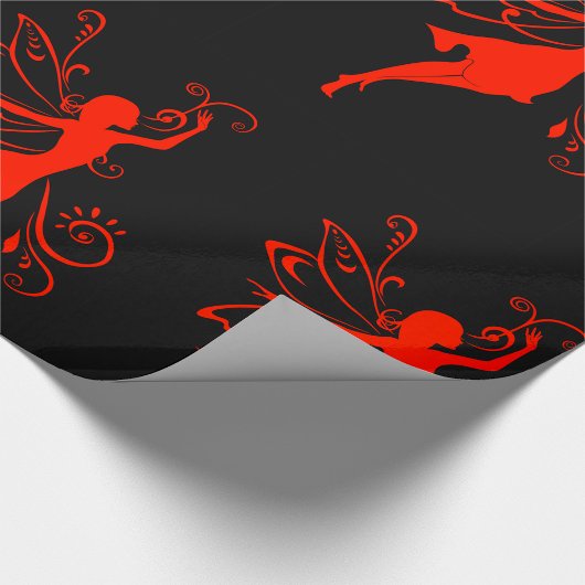 Red Fairy Geschenkpapier