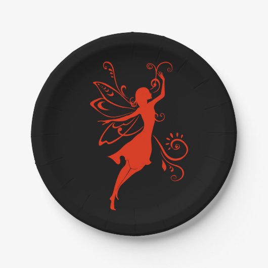 Red Fairy Pappteller (Vorderseite)