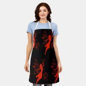 Red Fairy Schürze (Getragen)