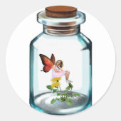 Red Fairy Umschlag Aufkleber (Vorderseite)