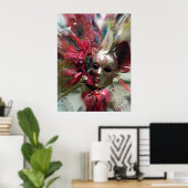 Red Fantasy Angel Poster (Heimbüro)