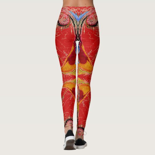 Red Fantasy Leggings (Rückseite)