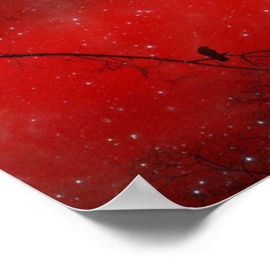 Red Fantasy Poster (Ecke)