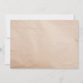 Red Farm Traktor Baby Shower Einladungen (Rückseite)