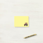 Red Farm Traktor Post-it Klebezettel (Auf Schreibtisch)