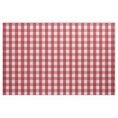 Red Farmhouse Gingham Kariert Checkered Pattern Stoff (Fat Quarter (45,7 x 55,9 cm))
