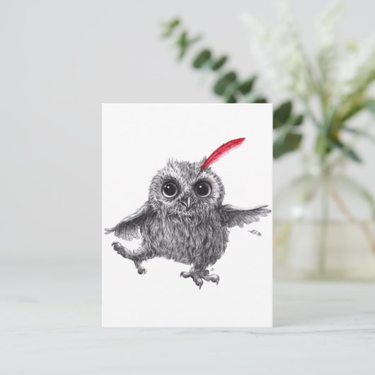 Red Feather - Der Boss Postkarte (Stehend Vorderseite)