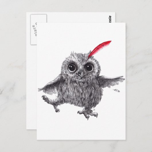 Red Feather - Der Boss Postkarte (Vorne/Hinten)