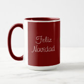 Red Feliz Navidad Cactus Tasse (Links)