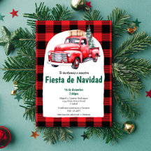 Red Fiesta de Navidad Weihnachts-Party
