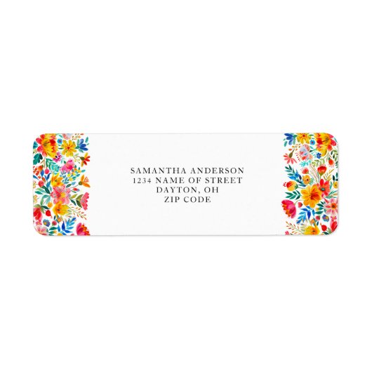 Red Fiesta Mexican Floral (Vorne)