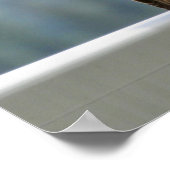 Red Finch Checking out the View. Poster (Ecke)