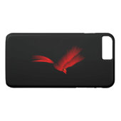 Red Fire Bird Case-Mate iPhone Hülle (Rückseite (Horizontal))