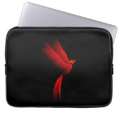 Red Fire Bird Laptopschutzhülle (Vorderseite)
