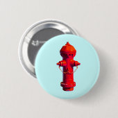 Red Fire Hydrant-Serie Button (Vorne & Hinten)