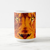Red Fire Lion Kaffeetasse (Mittel)