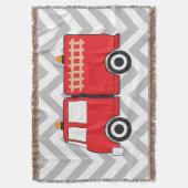 Red Fire Truck Decke (Vorderseite Vertikal)