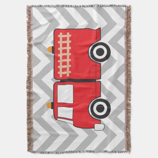 Red Fire Truck Decke (Vorderseite Vertikal)