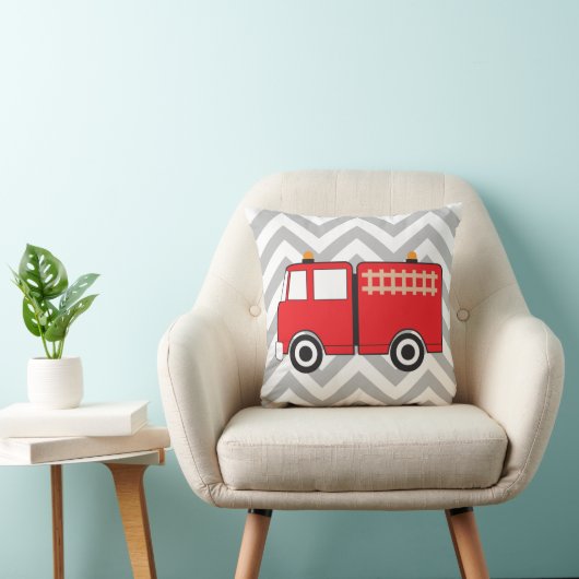 Red Fire Truck Kissen (Stuhl )