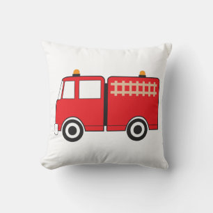 Red Fire Truck Kissen