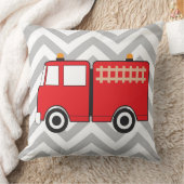 Red Fire Truck Kissen (Decke)