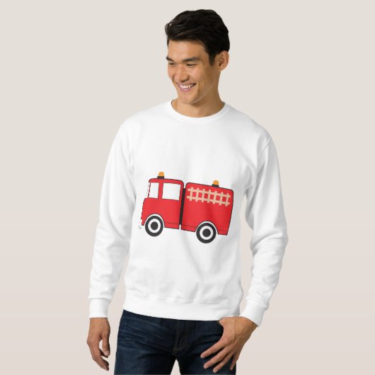 Red Fire Truck Sweatshirt (Vorne ganz)