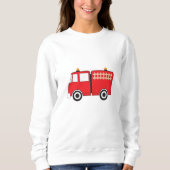 Red Fire Truck Sweatshirt (Vorderseite)
