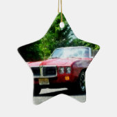 Red Firebird Convertible Keramikornament (Rechts)