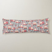 Red Firetrucks Feuerwehrmann Kinder Personalisiert Seitenschläferkissen (Rückseite)