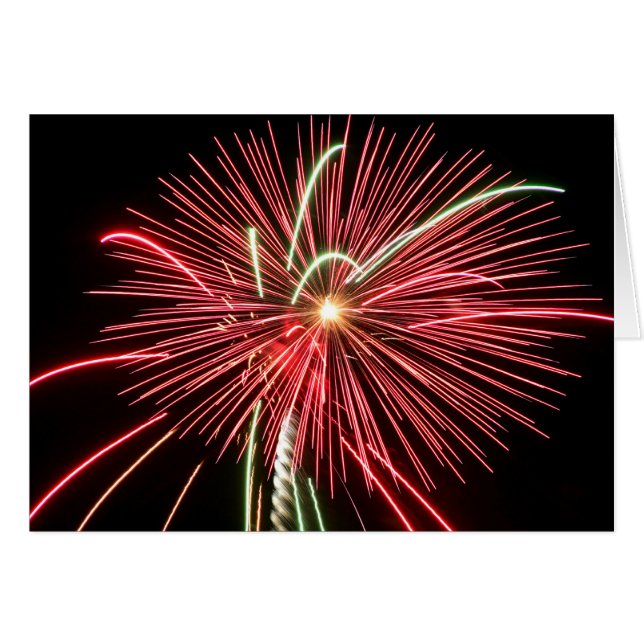 Red Fireworks (Vorderseite (Horizontal))