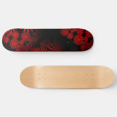 Red Fireworks Skateboard (Horizontal)