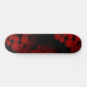 Red Fireworks Skateboard (Horizontal)