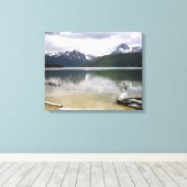 Red Fish Lake Leinwanddruck (Insitu (Holzboden))