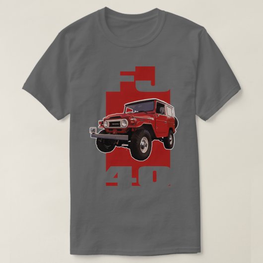 RED FJ40 T-Shirt (Design vorne)