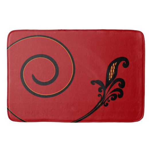 Red Flair Bathmat Badematte (Vorderseite)