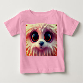Red Flame Cuty Baby T-shirt