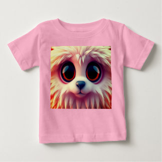 Red Flame Cuty Baby T-shirt