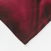 Red flame fleecedecke (Ecke)